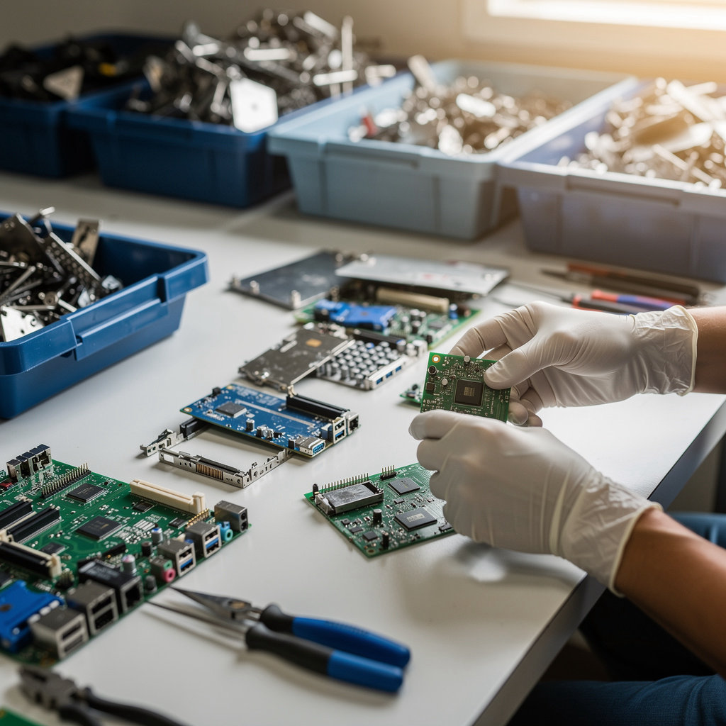 American Recycling San Diego electronics recycling service handling computers and devices in San Diego, CA